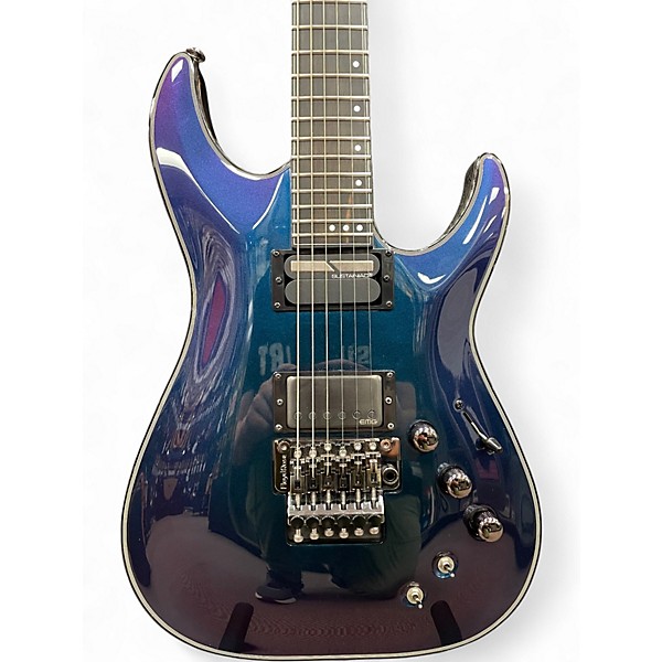 Used Schecter Guitar Research HELLRAISER HYBRID C-1 ULTRA VIOLET Solid Body Electric Guitar