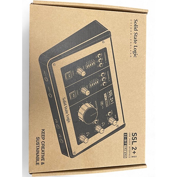 Used Solid State Logic SSL 2+ Audio Interface