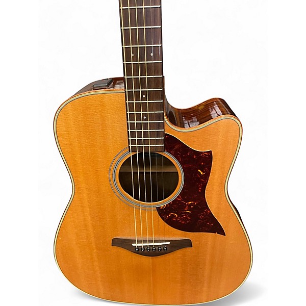 Used Yamaha A1R Natural Acoustic Electric Guitar