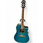 Used Fender T Bucket 300CE Turquoise Acoustic Electric Guitar thumbnail