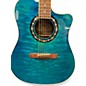 Used Fender T Bucket 300CE Turquoise Acoustic Electric Guitar