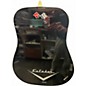 Used Esteban The vintage Black and White Acoustic Electric Guitar