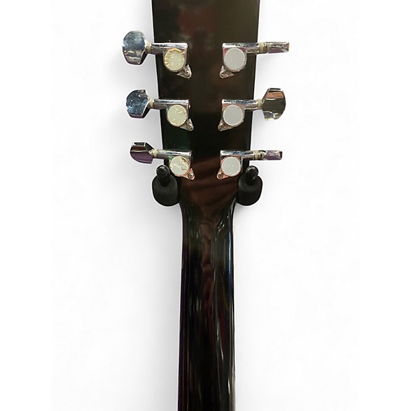 Used Esteban The vintage Black and White Acoustic Electric Guitar