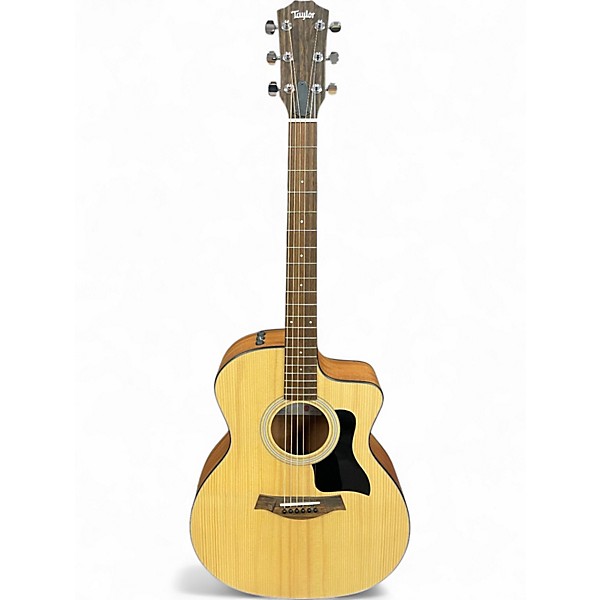 Used 2020s Taylor 114CE Natural Acoustic Electric Guitar