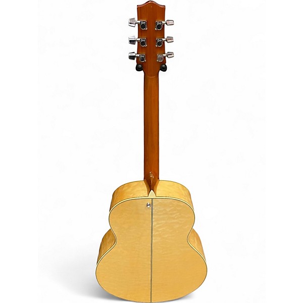 Used 2025 Ibanez EW20QM Trans Amber Acoustic Electric Guitar