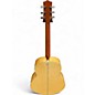 Used 2025 Ibanez EW20QM Trans Amber Acoustic Electric Guitar