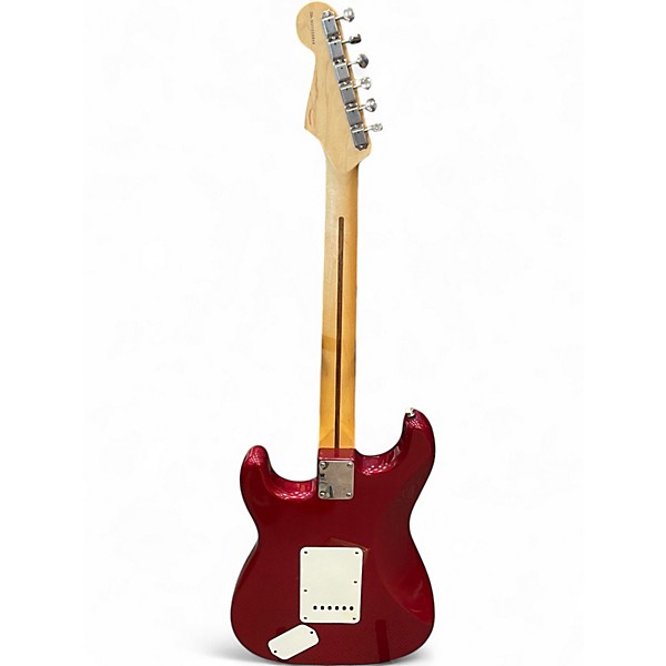 Used Fender MIM DELUXE STRATOCASTER Candy Apple Red Solid Body Electric Guitar