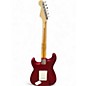 Used Fender MIM DELUXE STRATOCASTER Candy Apple Red Solid Body Electric Guitar