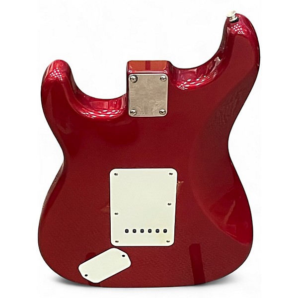 Used Fender MIM DELUXE STRATOCASTER Candy Apple Red Solid Body Electric Guitar