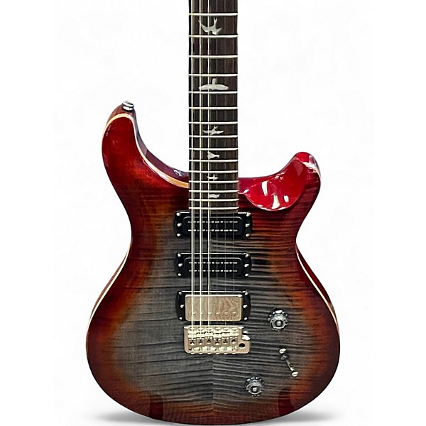 Used PRS STUDIO SE Crimson Red Burst Solid Body Electric Guitar