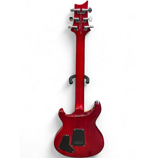 Used PRS STUDIO SE Crimson Red Burst Solid Body Electric Guitar