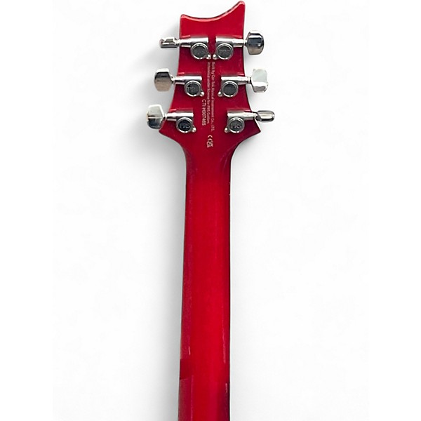 Used PRS STUDIO SE Crimson Red Burst Solid Body Electric Guitar
