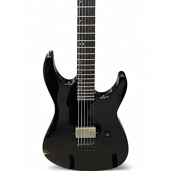 Used ESP LTD M-201B Black Solid Body Electric Guitar