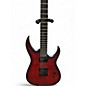 Used Schecter Guitar Research SUNSET EXTREME Crimson Red Burst Solid Body Electric Guitar