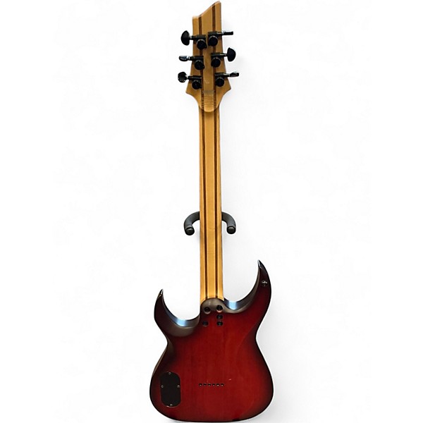 Used Schecter Guitar Research SUNSET EXTREME Crimson Red Burst Solid Body Electric Guitar