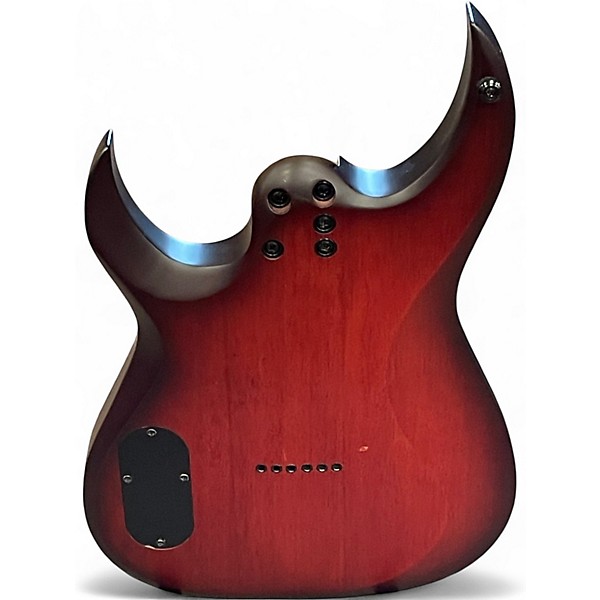 Used Schecter Guitar Research SUNSET EXTREME Crimson Red Burst Solid Body Electric Guitar