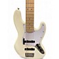 Used Squier Affinity Jazz Bass V 5 String Olympic White Electric Bass Guitar