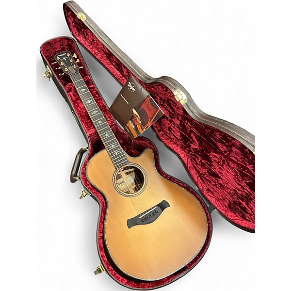 Used 2022 Taylor Builders Edition 912ce Wild Honey Burst Acoustic Electric Guitar