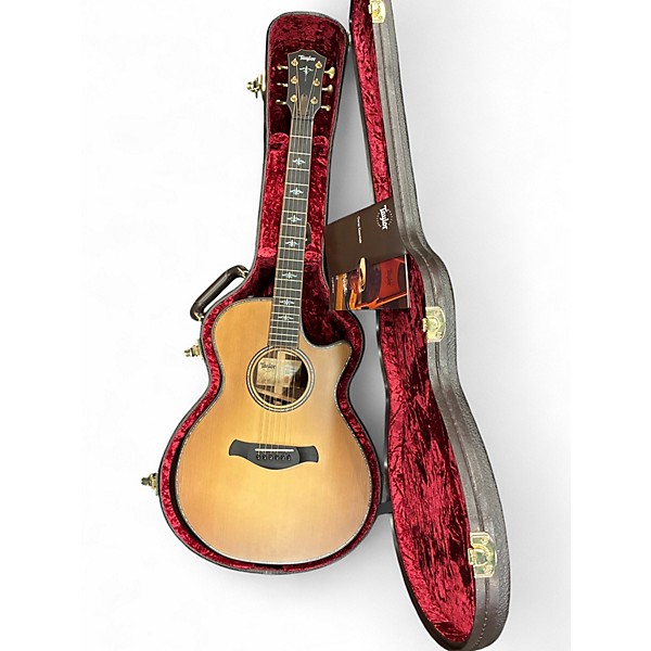 Used 2022 Taylor Builders Edition 912ce Wild Honey Burst Acoustic Electric Guitar