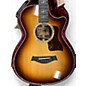 Used 2023 Taylor Custom 412ce 12-Fret Tobacco Sunburst Acoustic Electric Guitar