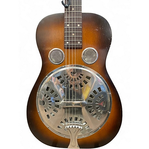 Vintage 1930s Dobro MODEL 27 2 Color Sunburst Resonator Guitar