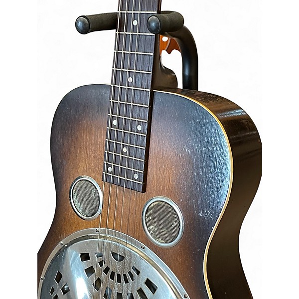 Vintage 1930s Dobro MODEL 27 2 Color Sunburst Resonator Guitar