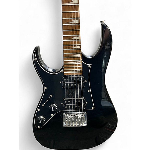 Used Ibanez GRGM21 Left Handed Black Night Electric Guitar