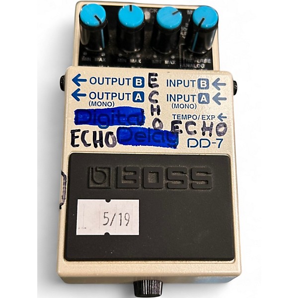 Used BOSS DD7 Digital Delay Effect Pedal