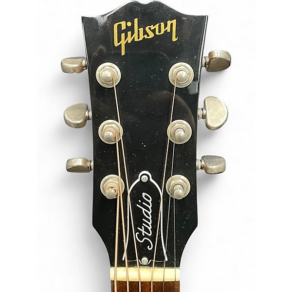 Used Gibson J45 Studio Walnut Natural Acoustic Electric Guitar