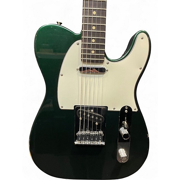 Used 2024 Fender Limited Player II Telecaster British Racing Green Solid Body Electric Guitar