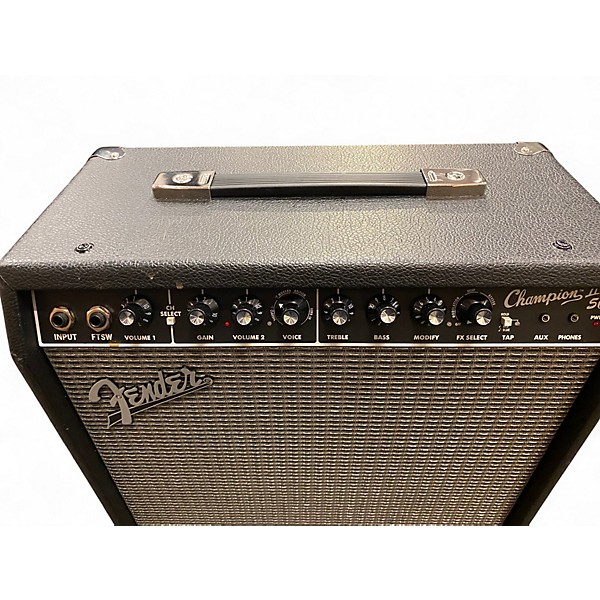 Used Fender CHAMPION II 50 Guitar Combo Amp