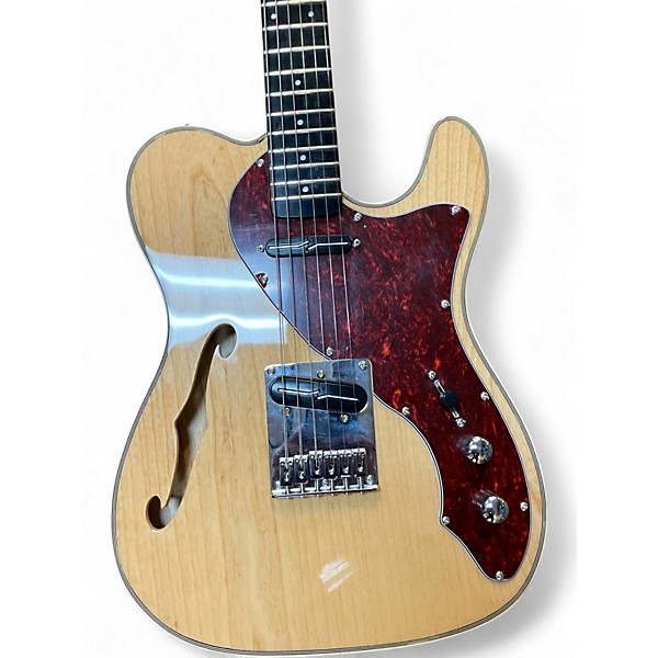 Used Fretlight thinline telecaster Natural Hollow Body Electric Guitar