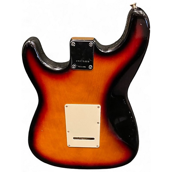 Used Squier By Fender 95 Korean Stratocaster 3 Color Sunburst Solid Body Electric Guitar