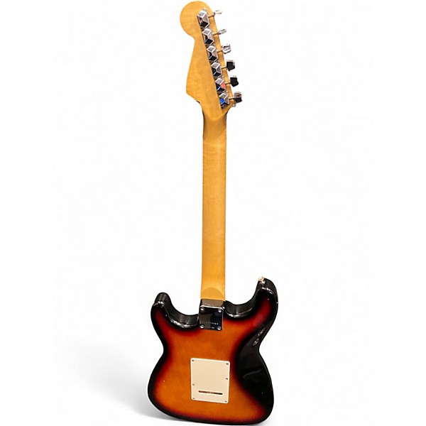 Used Squier By Fender 95 Korean Stratocaster 3 Color Sunburst Solid Body Electric Guitar