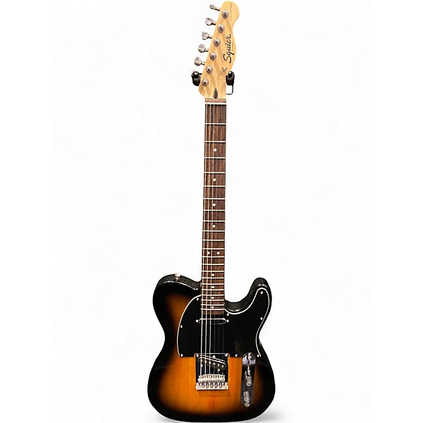 Used Squier Bullet Telecaster 2 Tone Sunburst Solid Body Electric Guitar