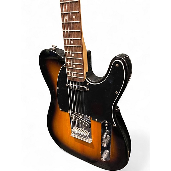 Used Squier Bullet Telecaster 2 Tone Sunburst Solid Body Electric Guitar