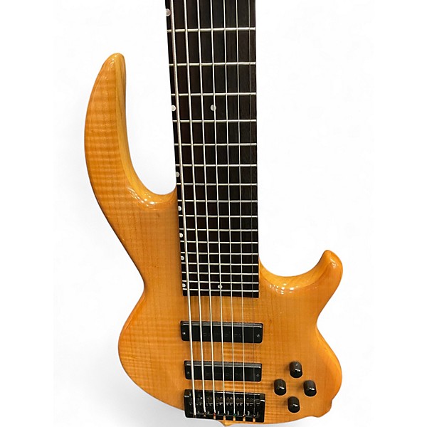 Used Conklin Guitars GT-7 7-String Natural Electric Bass Guitar