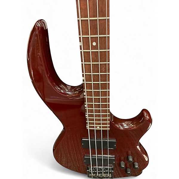 Used Conklin Guitars GT4 Groove Tools RED Electric Bass Guitar