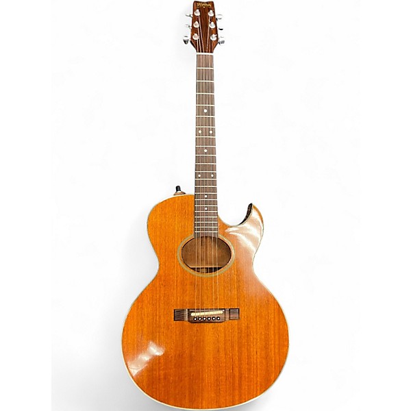 Used Washburn EA40 Natural Acoustic Electric Guitar