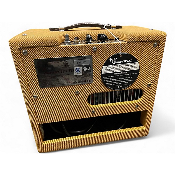 Used Fender Pro Junior IV 15W 1x10 Tube Guitar Combo Amp