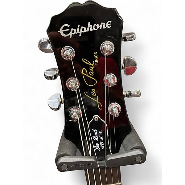 Used Epiphone Les Paul Junior Black Solid Body Electric Guitar