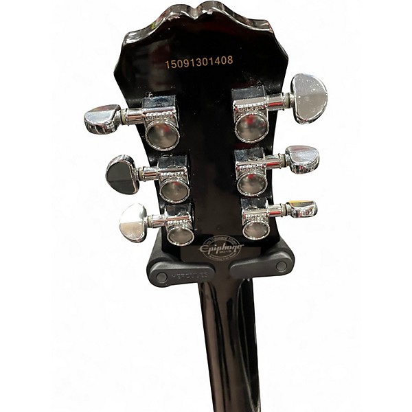 Used Epiphone Les Paul Junior Black Solid Body Electric Guitar