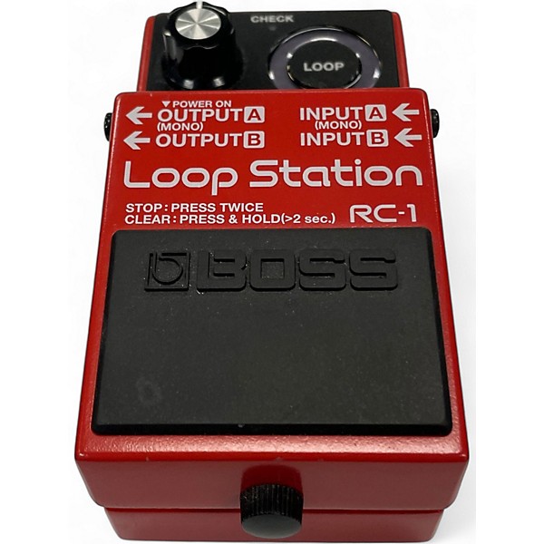 Used BOSS RC1 Loop Station Pedal