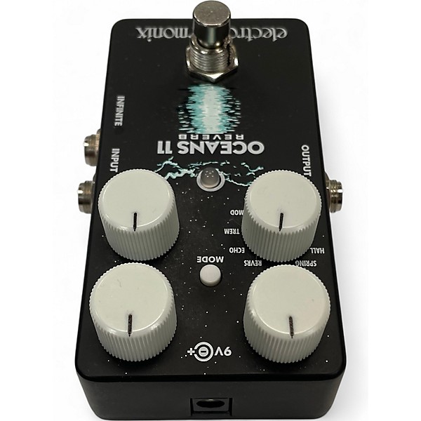 Used Electro-Harmonix Oceans 11  Reverb Effect Pedal