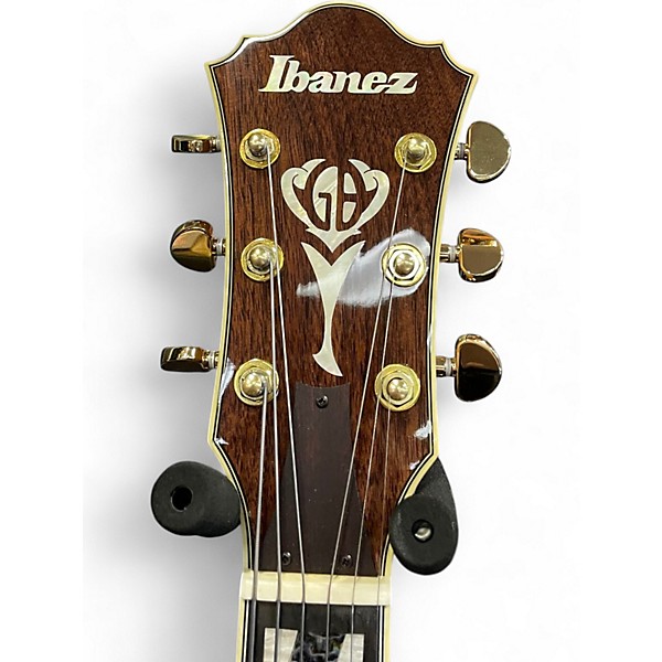 Used Ibanez LGB30 George Benson Signature Natural Hollow Body Electric Guitar
