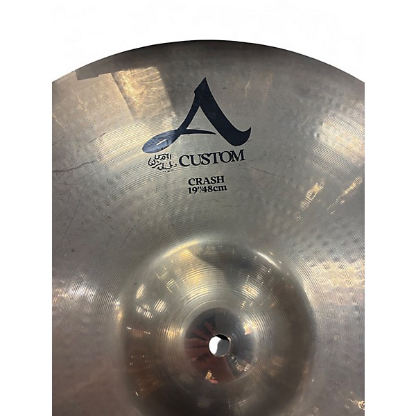 Used Zildjian 19in A Custom Crash Cymbal