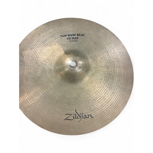 Used Zildjian 14in New Beat Hi Hat Pair Cymbal