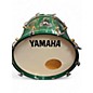 Used 1990s Yamaha 5 Piece MIJ Maple Custom Emerald Green Drum Kit