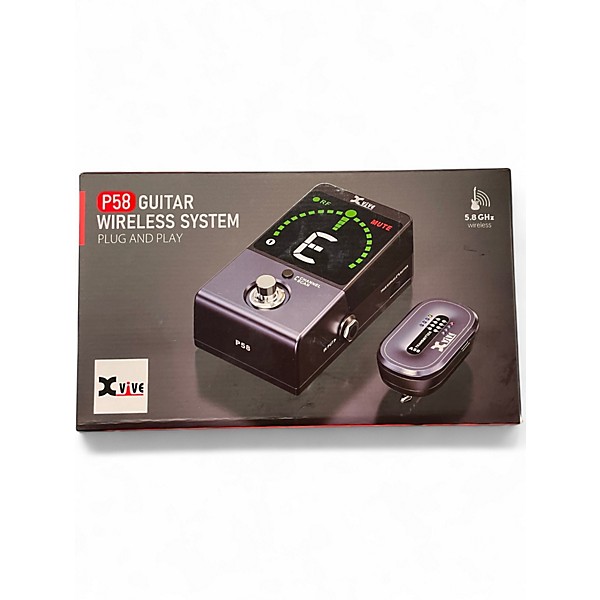 Used Xvive P58 Guitar Wireless System Tuner Pedal