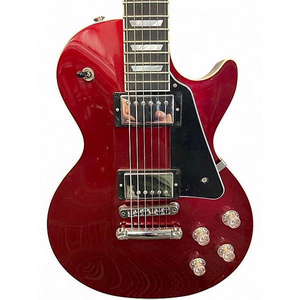 Used Gibson Les Paul Modern Cherry Solid Body Electric Guitar